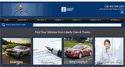 Desktop Screenshot of libertycarsandtrucks.com